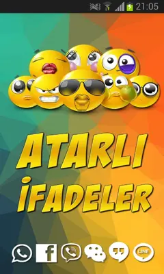 Atarlı İfadeler android App screenshot 2